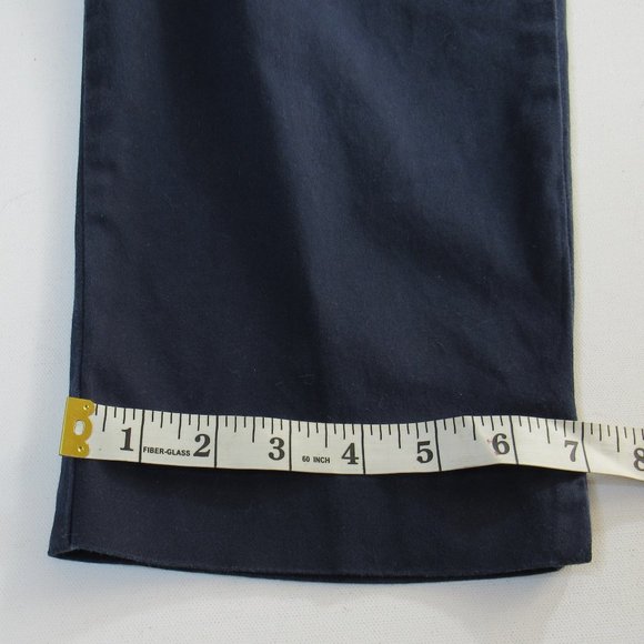 Intro love the fit stretch Navy Blue capri pants Size 10P - Picture 10 of 10